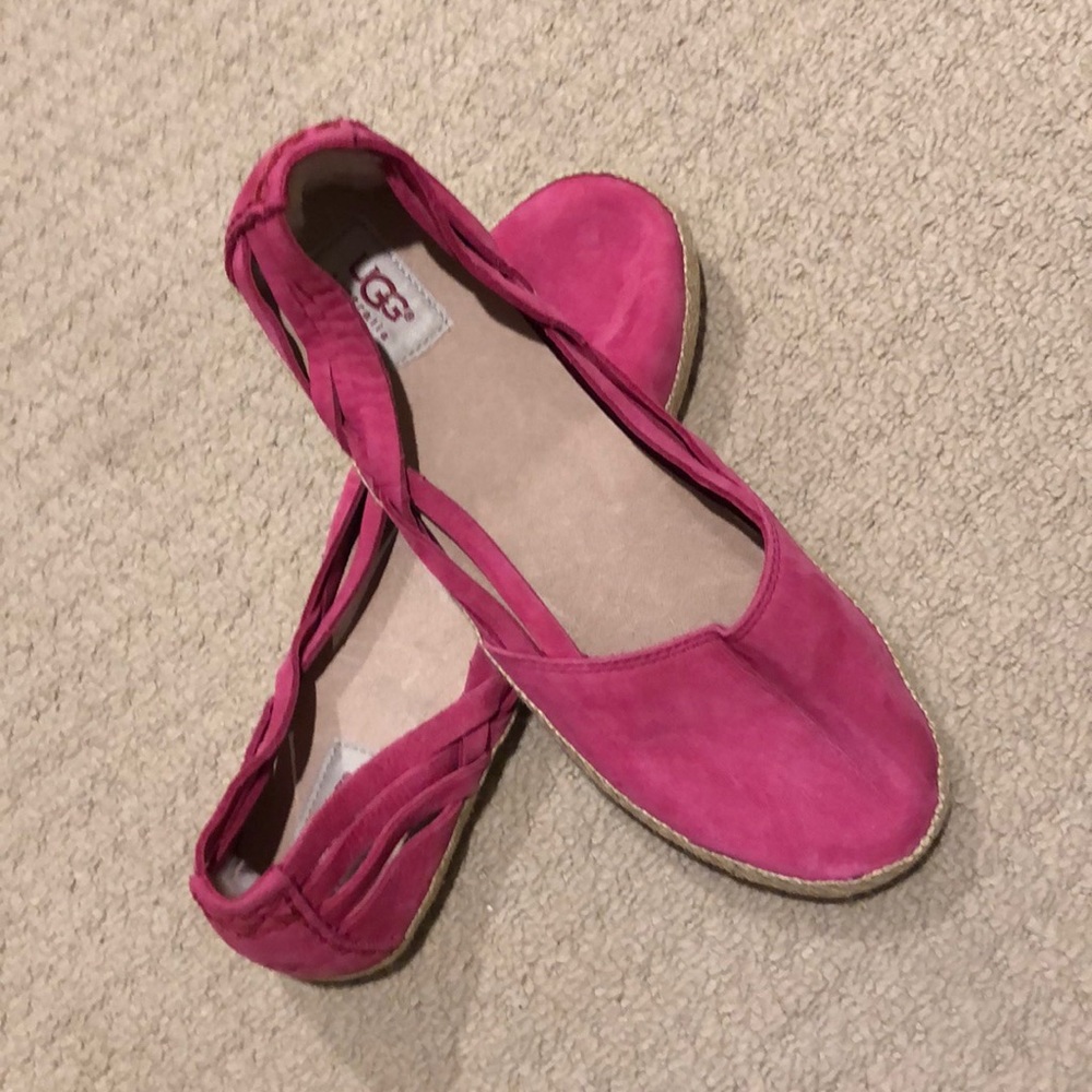 UGG Pink Flats